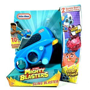 ✅️Little Tikes My First Mighty Blasters Sling Blaster With Power Pods & Pop